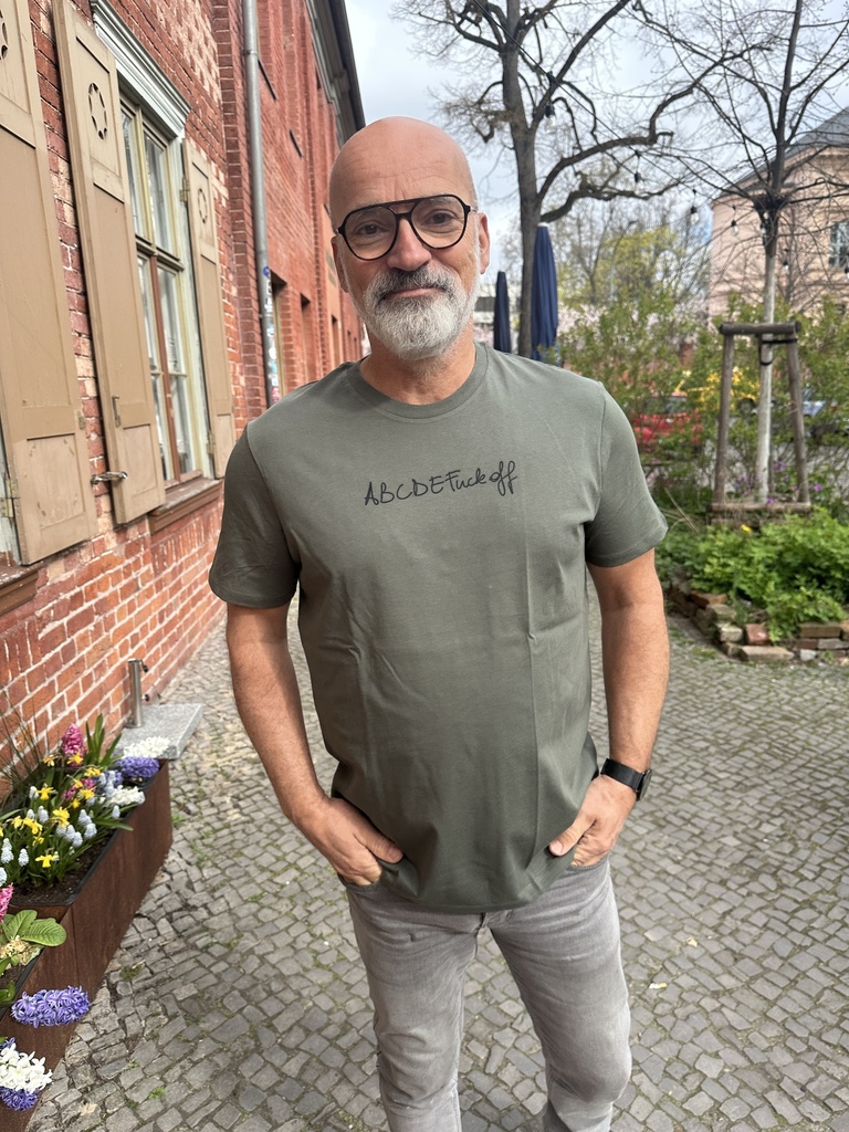 Moe - Unisex T-Shirt ABCDEFuckoff - olive