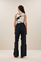 By Bar - Loop Stripe Singlet - 724 Midnight Thin Stripe