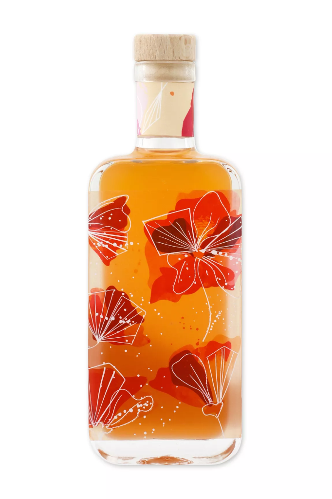 DeWi - Roter Weinbergpfirsich Likör - 20% vol. 200ml