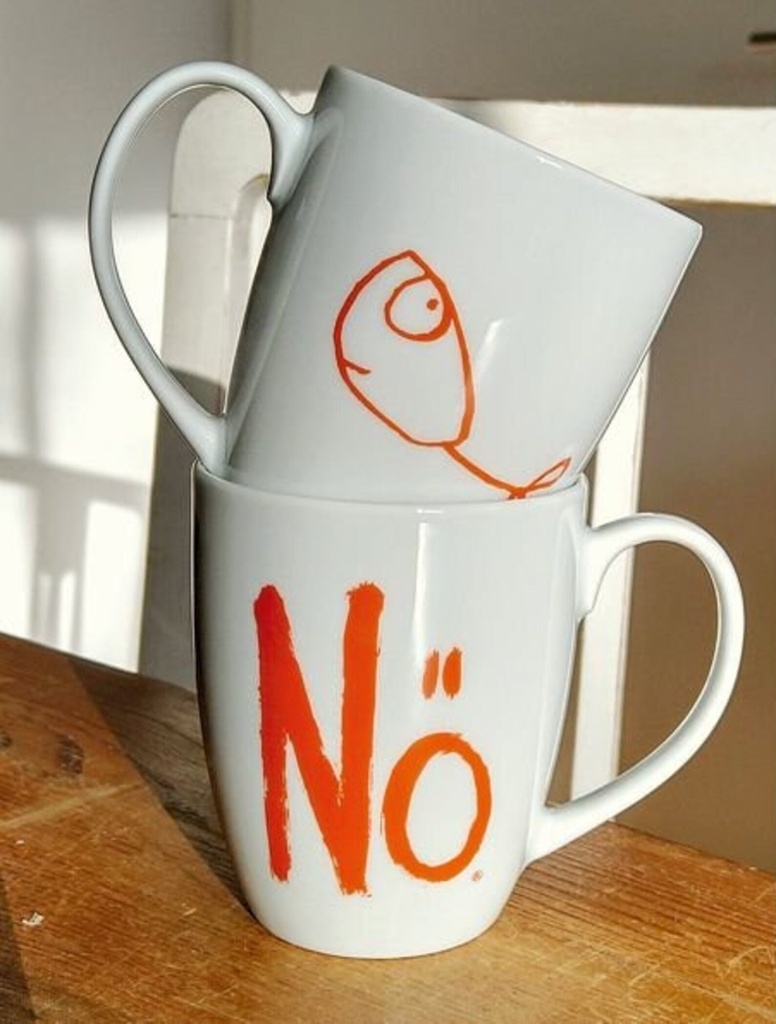 Edition gute Geister - Becher - Nö Orange