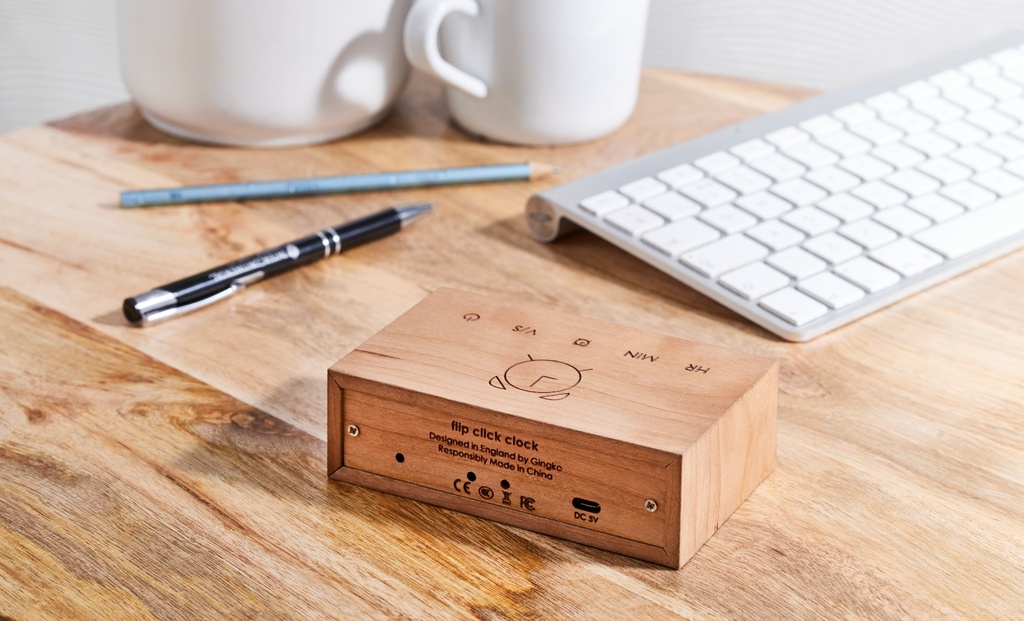 Gingko Design - Flip Click Clock