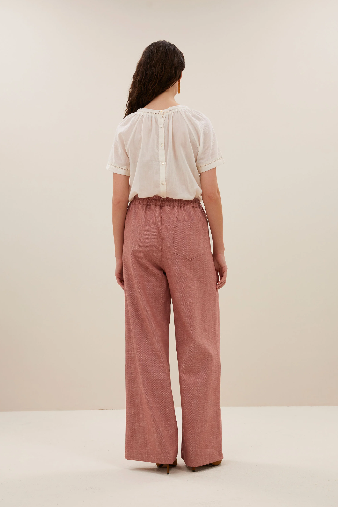 By Bar - Jaxx Twill Pants - 355 Old pink