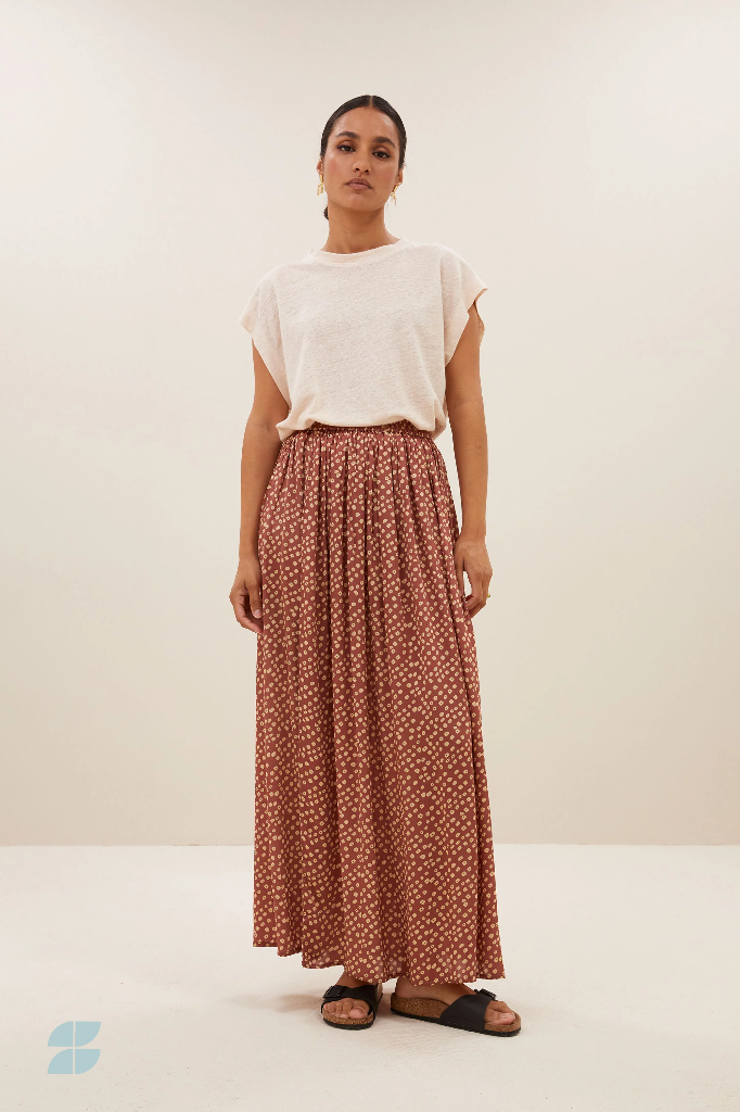 By Bar - Mason Linen Top - 025 Oyster