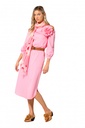 Caroline Biss - AIRY FOULARD SCARF multicolour pink rosé