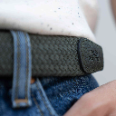 Billybelt - Elastischer Flechtgürtel - Forest green