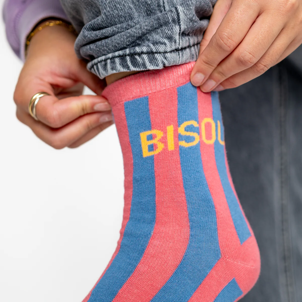 Billybelt - Gestreifte Socken Bisou - Gr. 37-40