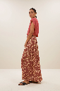 By Bar - Mason Linen Top - 497 Earth Red