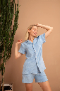 MDMD - Frottee Hemd Unisex - blaugrau 