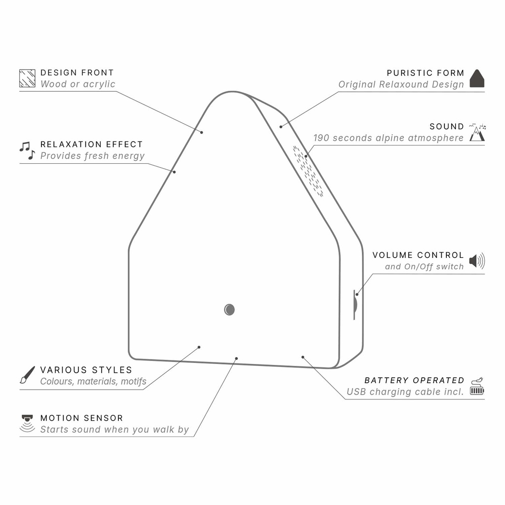 Relaxound - Heidibox Oak