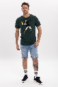 S-Ponder - T-Shirt Banksy Flower - men cut
