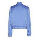 Caroline Biss - LOOSE-FITTING LUXURIOUS BOMBER JACKET - Azur blue