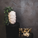 Housevitamin - Vase Fuck beige white 17x17x27cm