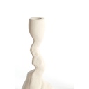 Light & Living - Kerzenhalter ARKADIA creme 10x9x22,5cm