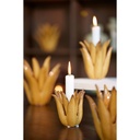 Light & Living - Kerzenhalter Cactus brown grey 11,5x11,5cm
