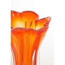 Light & Living - Vase Kazuno Glas klar / orange 22x27cm