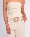 Amsterdam Heritage - Ledergürtel Jodi beige