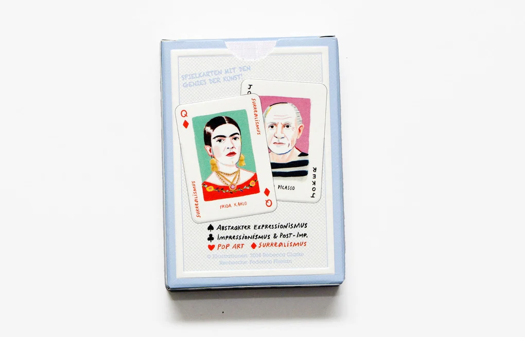 Art Genius Playing Cards