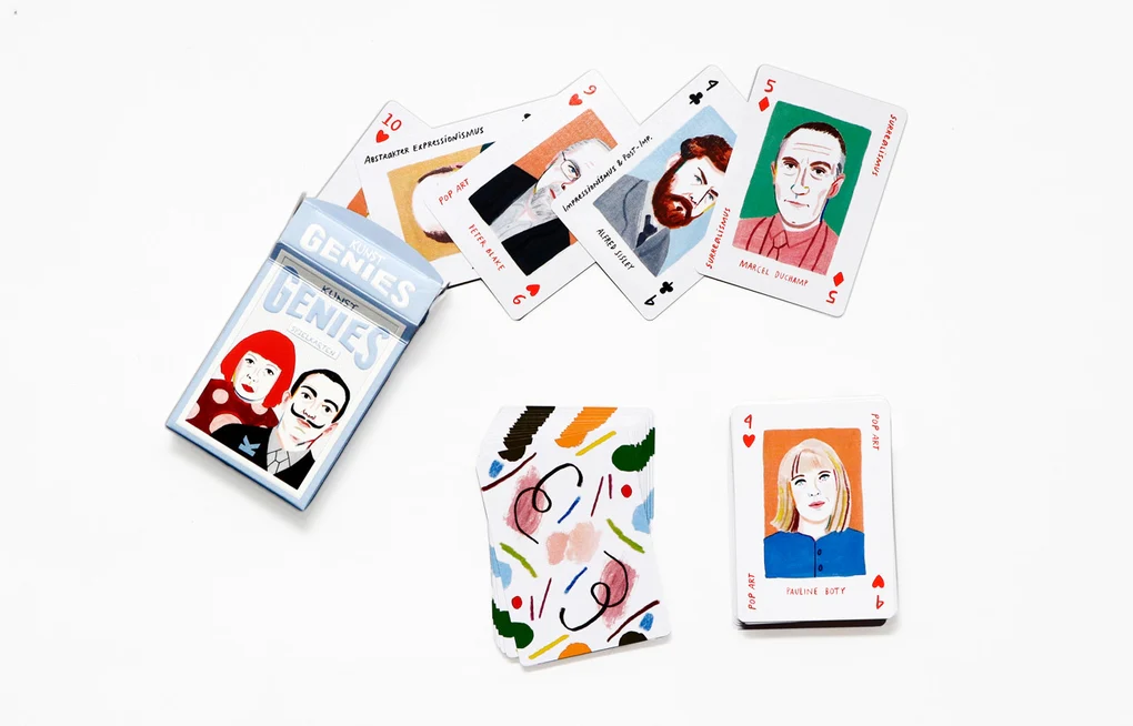 Art Genius Playing Cards