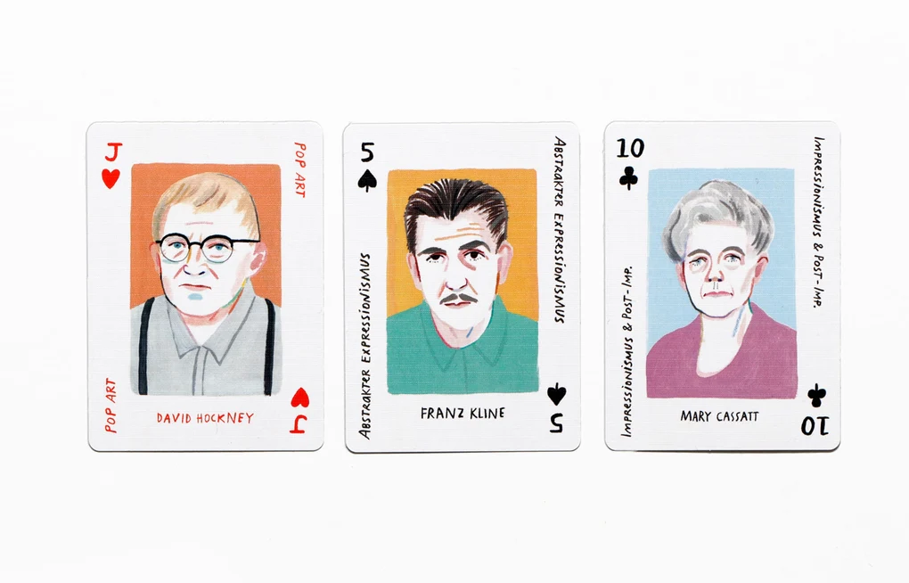 Art Genius Playing Cards