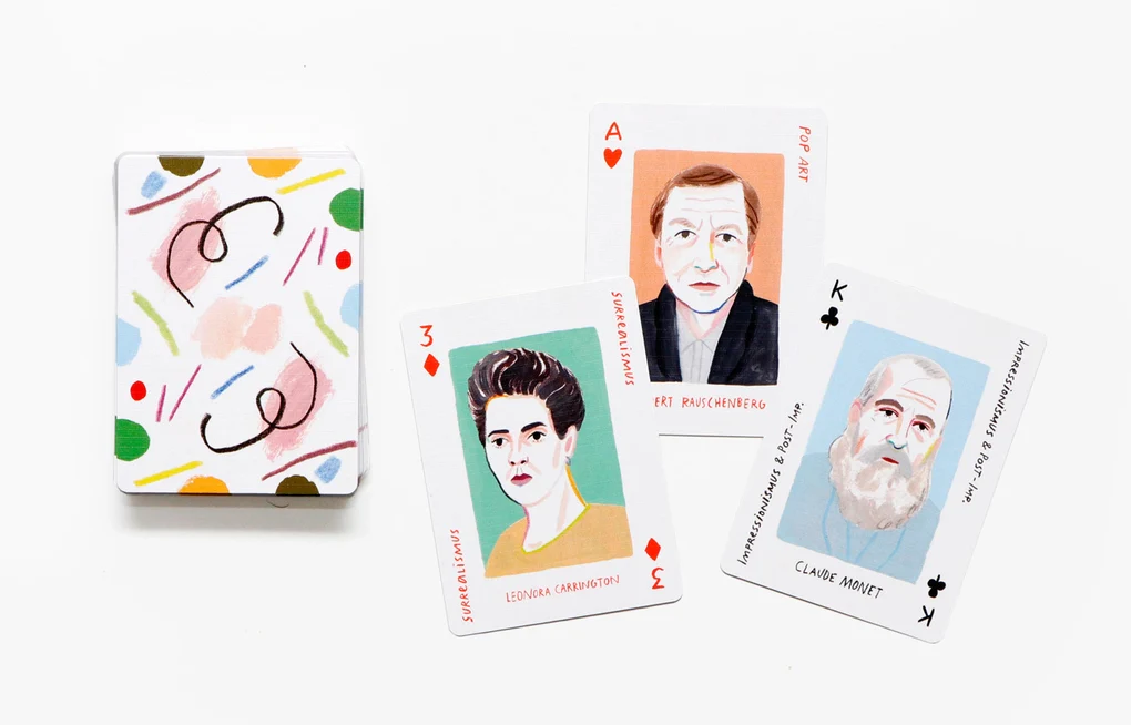 Art Genius Playing Cards