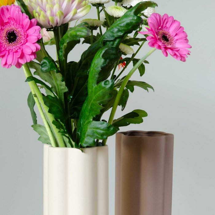 Vase Juul beige