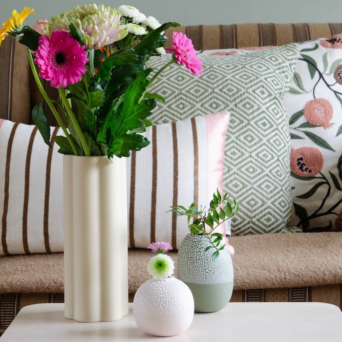 Vase Juul beige