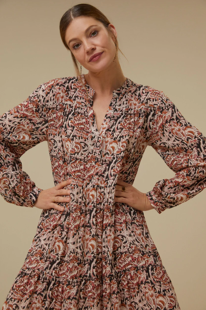 By Bar - Julia Kasba Dress - 743 Kasba Print