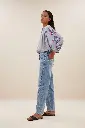 By Bar - Becky Pinstripe Blouse - 813 Indi Grey