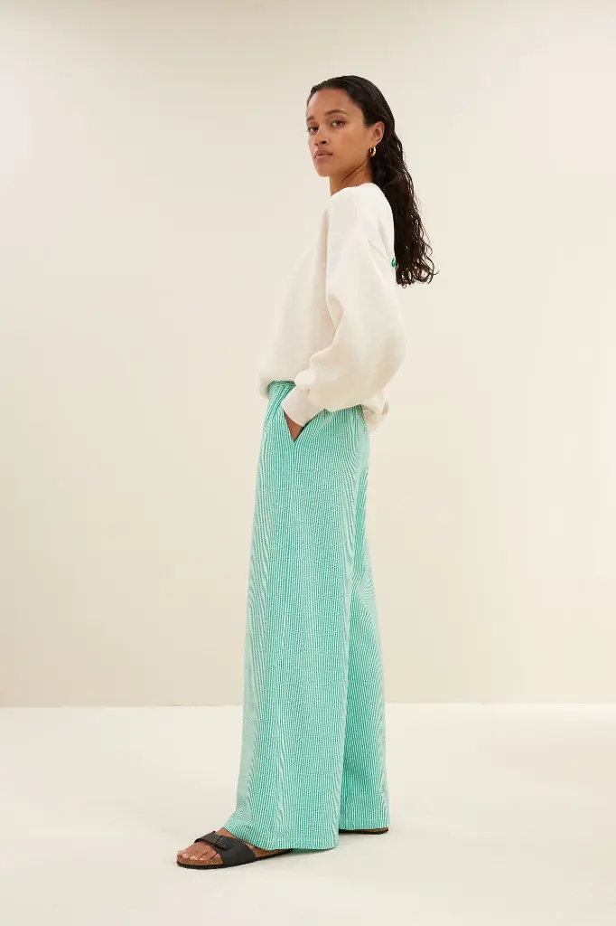 By Bar - Bibi Disco Sweater - 826 oyster melee