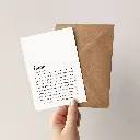 Aemmi - Klappkarte mit Umschlag - Taufe