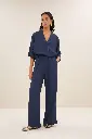 By Bar - Benji Viscose Pants - 1614 Winter Blue