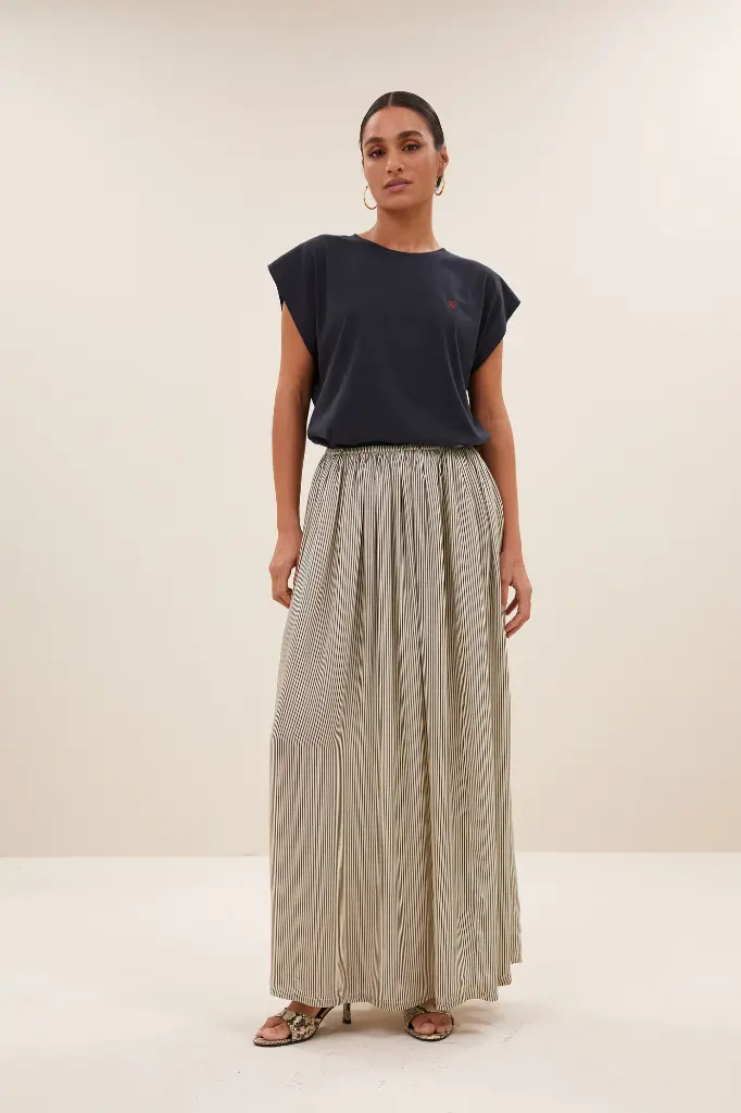 By Bar - Mason Lucky Curve Top - 856 Midnight