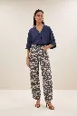 By Bar - Owen Viscose Blouse - 1614 winter blue
