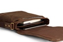 MIDI JASPER | braun | gold | Glattleder