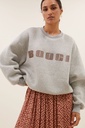 By Bar - Bibi Boogie Sweater - 825 Grey melee