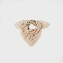 Billybelt - Petit Foulard Alice - kleines Tuch aus 100% Baumwolle - Ecru
