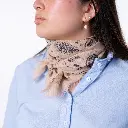 Billybelt - Petit Foulard Alice - kleines Tuch aus 100% Baumwolle - Ecru