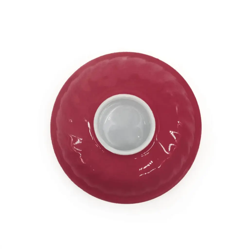 Mea Livng - Kerzenständer Gugelhupf pink, 7,5cm, Kerzenhalter