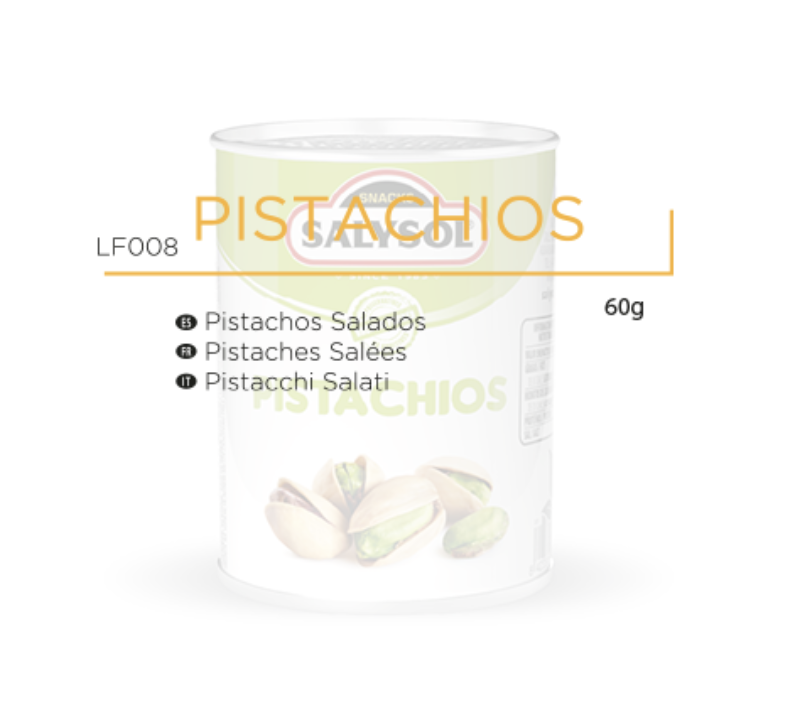 Salysol - Pistazien 60g Dose - Pistachios