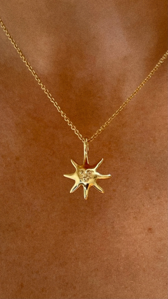 Jeberg Jewellery - Miss Sunshine necklace gold