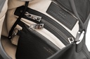 BRIT+ | schwarz | silber | genarbt