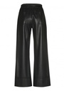 Caroline Biss - 7/8 STRETCH PANTS, VEGAN LEATHER, NORMAL WAIST - 4584-10