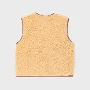 Billybelt - Sherpa Weste ärmellos - Beige