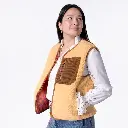 Billybelt - Sherpa Weste ärmellos - Beige