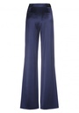 Caroline Biss - ELEGANT PANTS, SHINY VISCOSE, HIGH WAIST, WIDE LEG - 4586-27