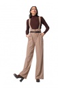 Caroline Biss - LIGHT STRETCH PANTS, BRACES, WIDE LEG - 4538-49