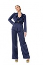 Caroline Biss - STRAIGHT-FITTING SHINY VISCOSE DRESS BLAZER  - 4884-27