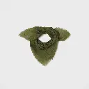 Billybelt - Petit Foulard Sasha - kleines Tuch aus 100% Wolle - Khaki