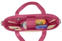 CLEO | pink | silber | genarbt