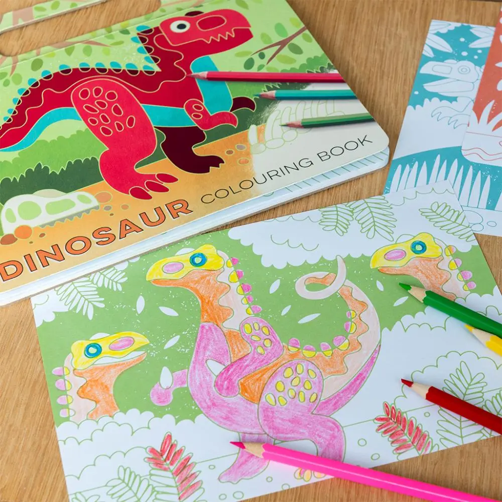 Rex London - Dinosaur Colouring Book